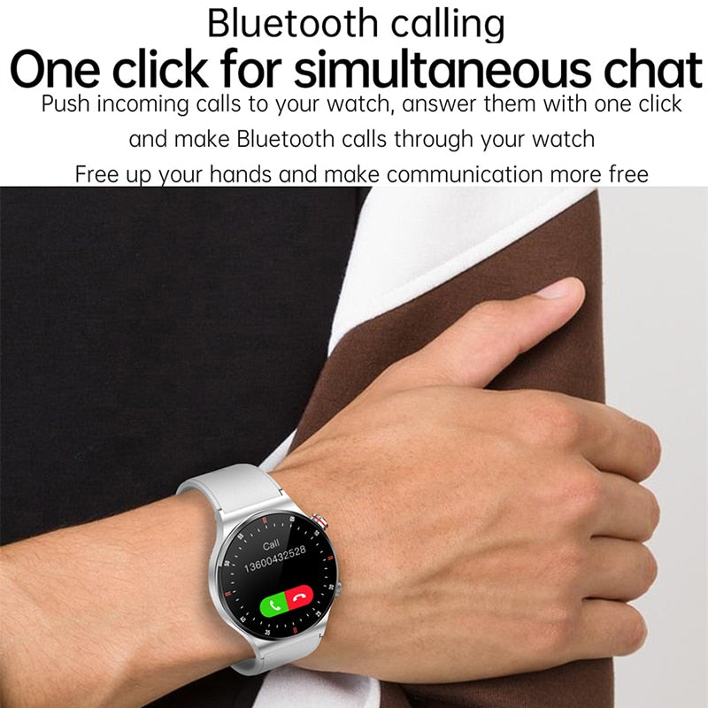 2022 New Bluetooth Call Smart Watch Men Sports Fitness