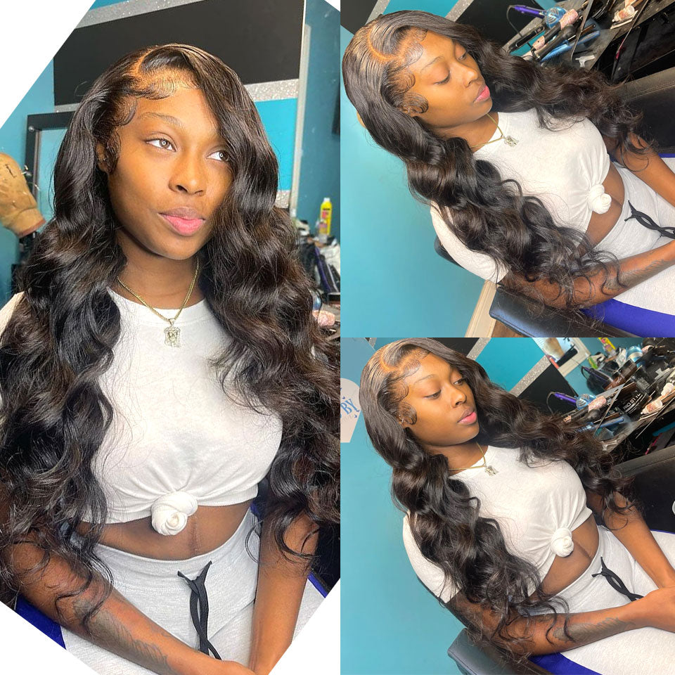 Brazilian Body Wave Lace Front Wig - 4x4 Lace Wig