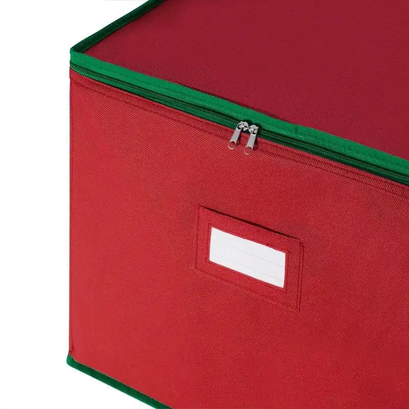 Christmas Ornament Storage Chest Holds 75 Balls w/ Dividers