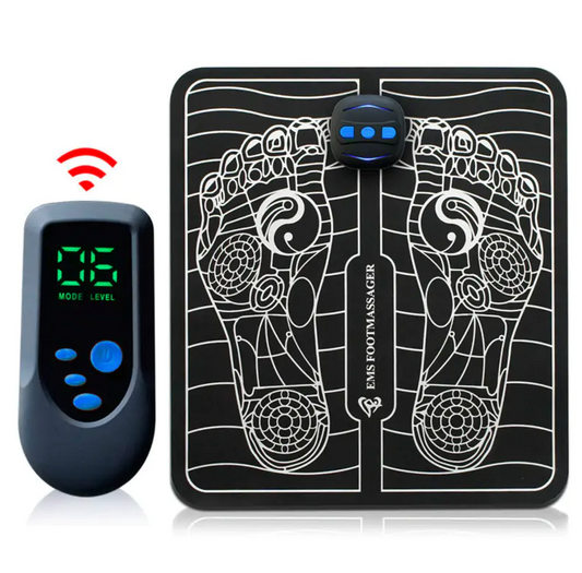 Electric EMS Foot Massager Pad Electrical Muscle