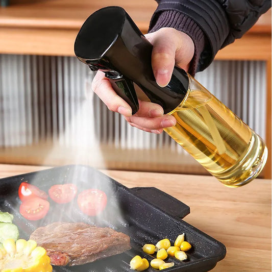 Oil Spray Bottle for Cooking Kitchen Olive Oil Sprayer for Camping BBQ Baking Vinegar Soy Sauce 200ml 300ml-Masscheap