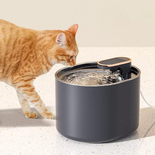 Smart Pet Water Fountain Mute Water Feeder Dog Cat Auto Drinker USB Charge Electric Active Carbon Filter Drinking Dispenser-Masscheap