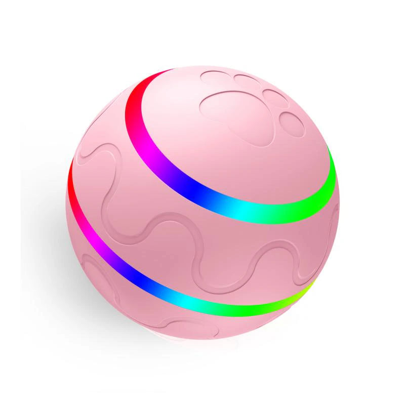 Unleash Fun with the Smart Toy Ball: USB Rechargeable, Electric, Automatic Rotation - Perfect for Dogs and Cats!-Masscheap
