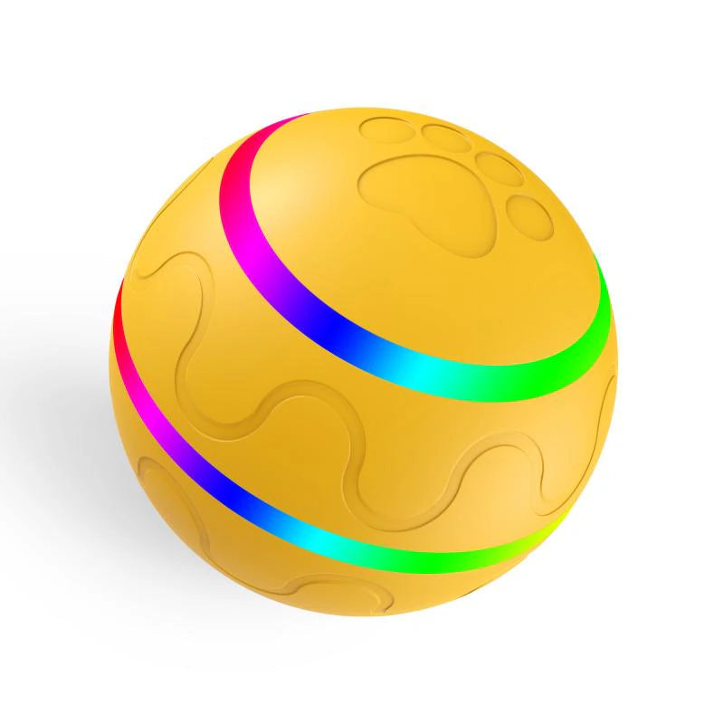 Unleash Fun with the Smart Toy Ball: USB Rechargeable, Electric, Automatic Rotation - Perfect for Dogs and Cats!-Masscheap