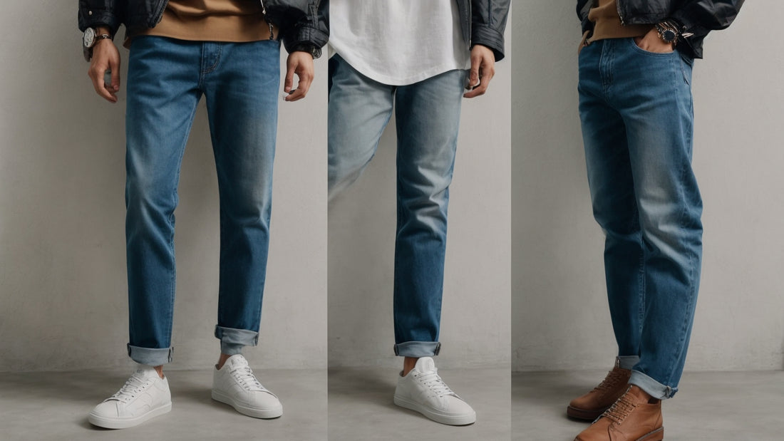 2023 New Korean Men's Casual Long Jeans: Classic Style and Comfort