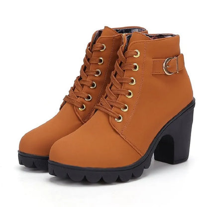 2022 New Spring Winter Women Pumps Boots High Quality