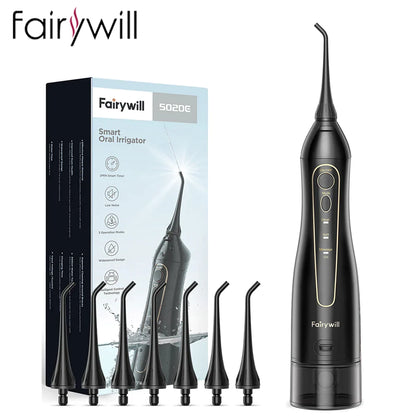 2023 Fairywill Water Flossers 300ML Oral Irrigator