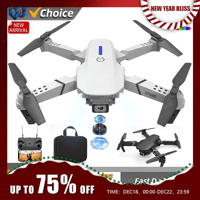 2024 E88Pro RC Drone 4K Professinal With 1080P Wide Angle