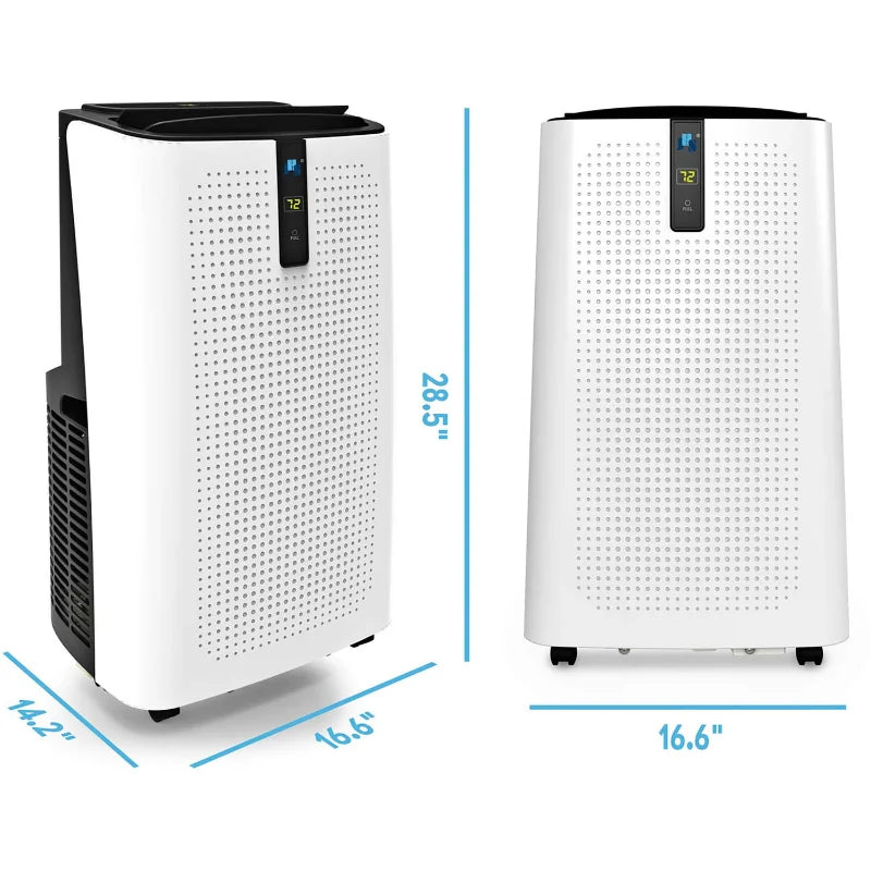 3-in-1 12,000 BTU Portable Air Conditioner with Dehumidifer