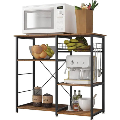 3-Tier Kitchen Baker’s Rack Utility Microwave Oven Stand