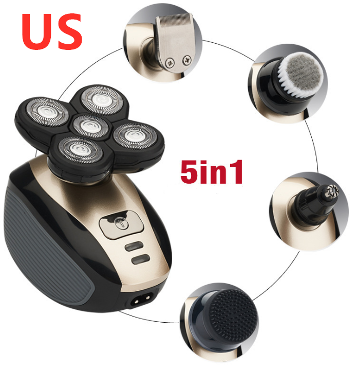 5 In 1 Multifunctional Electric Shaver 5 Blade Razor For
