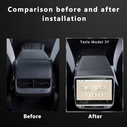 CATRONICS for Tesla Model 3/Y NEW 7.2” Rear Entertainment & Climate Control Display Android 12.0 Tesla Model Y 2023 Accessories