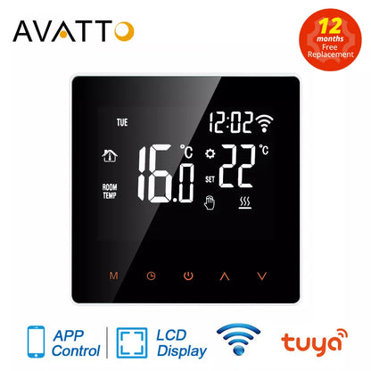 AVATTO Tuya WiFi Smart Thermostat Electric Floor Heating