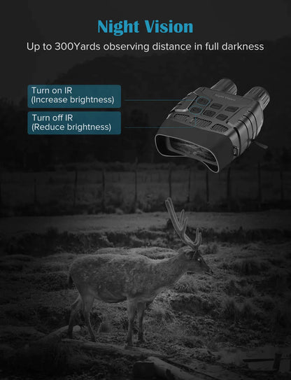 BOBLOV Digital Night Vision Device Binoculars Infrared