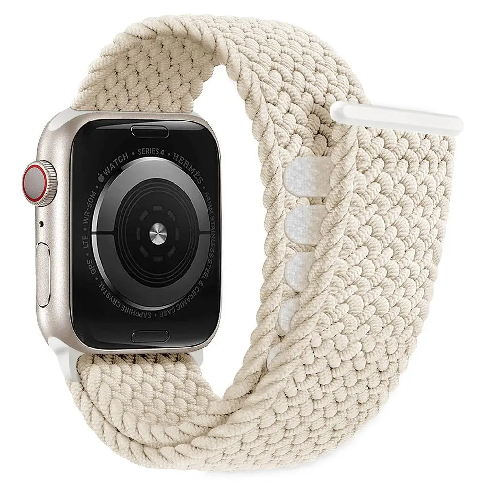 Braided Solo Loop For Apple watch Band 40mm 44mm 49mm 45mm