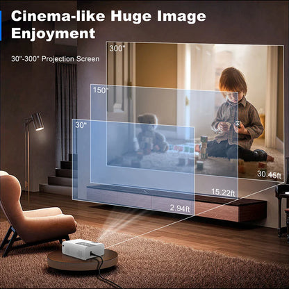 Salange P92 Android Projector 1080P Digital Proyector Wifi