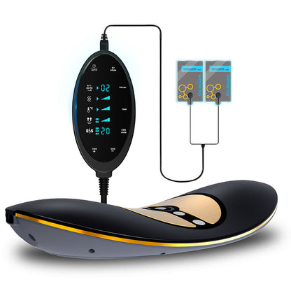 Smart Electric Wire Intelligent Massage Pillow Portable Relaxing Manual Heated High Quality Full Body Waist Massager-Masscheap