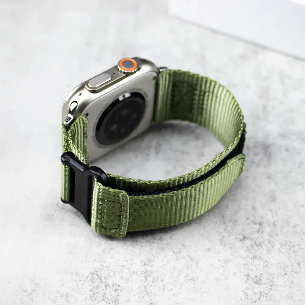 Soft Nylon Strap for Apple Watch Band Ultra 2 49mm 45mm