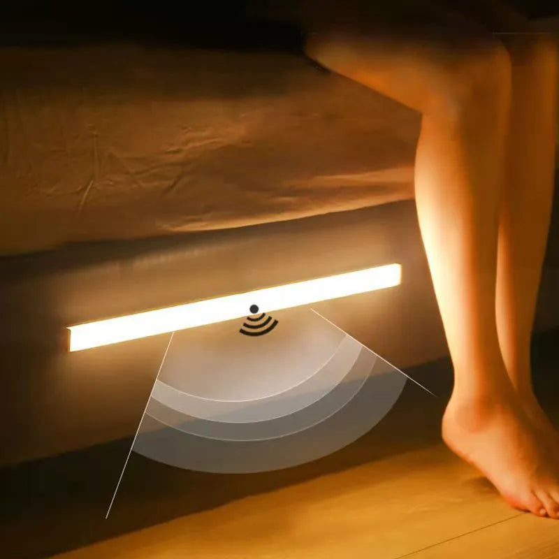 USB Rechargeable Motion Sensor Light Under Cabinet Night