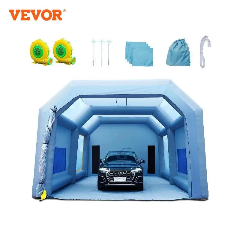 VEVOR Inflatable Paint Booth with Blowers Inflatable Spray