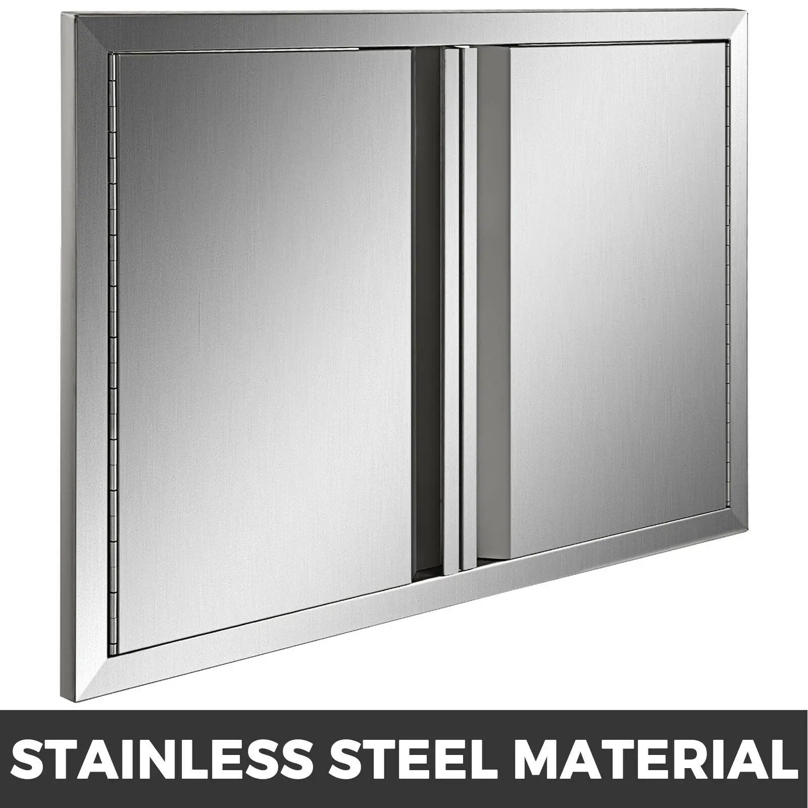 VEVOR Stainless Steel BBQ Cabinet Access Door W/ Recessed