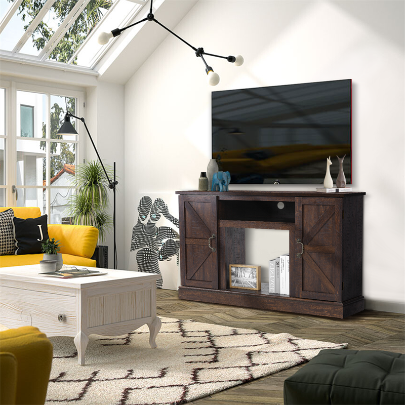 Vintage Home Living Room Wooden TV Cabinet-Masscheap