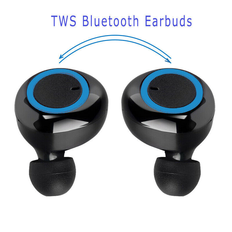 Waterproof Bluetooth 5.0 Wireless Earbuds Headphone Headset Noise Cancelling TWS-Masscheap