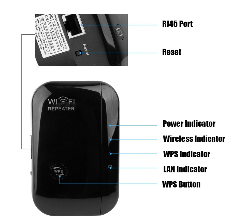 Wifi Repeater Wifi Signal Amplifier-Masscheap