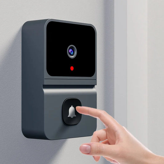 Wireless Doorbell Camera With Monitor Ring Doorbell Security Camera Intercom System For Home-Masscheap