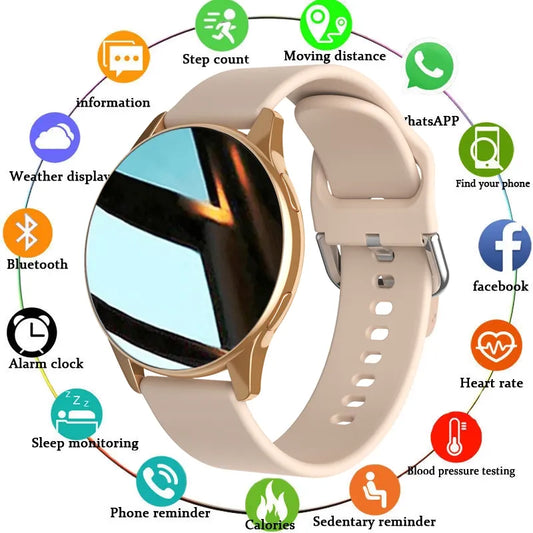 ZODVBOZ New Women Bluetooth Call Smart Watch HeartRate